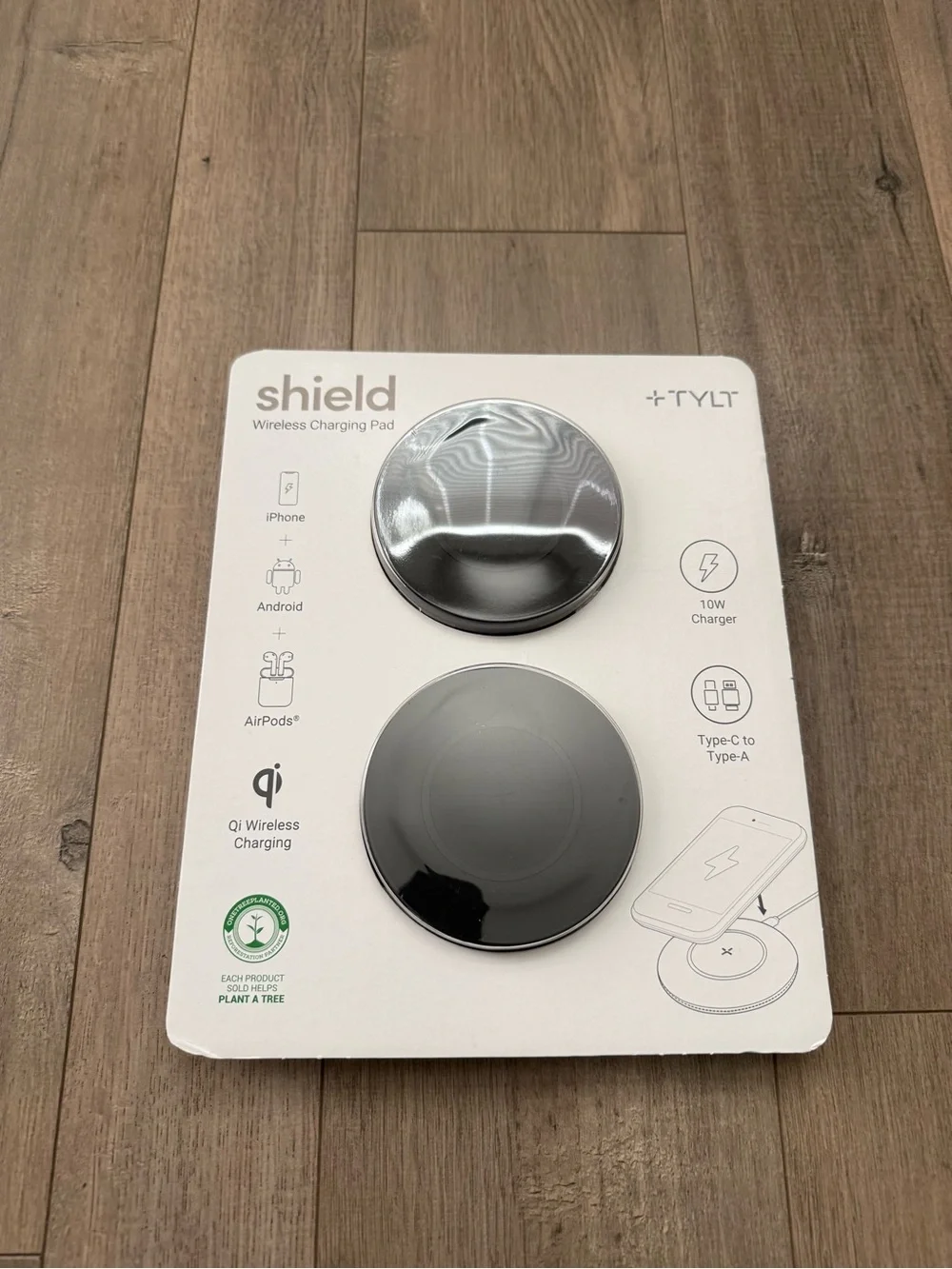 Shield Wireless Charging Pad - Black (2-Pack)